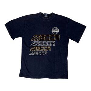 Vintage Mecca T-Shirt Youth Size XL Double Hip Hop Y2K